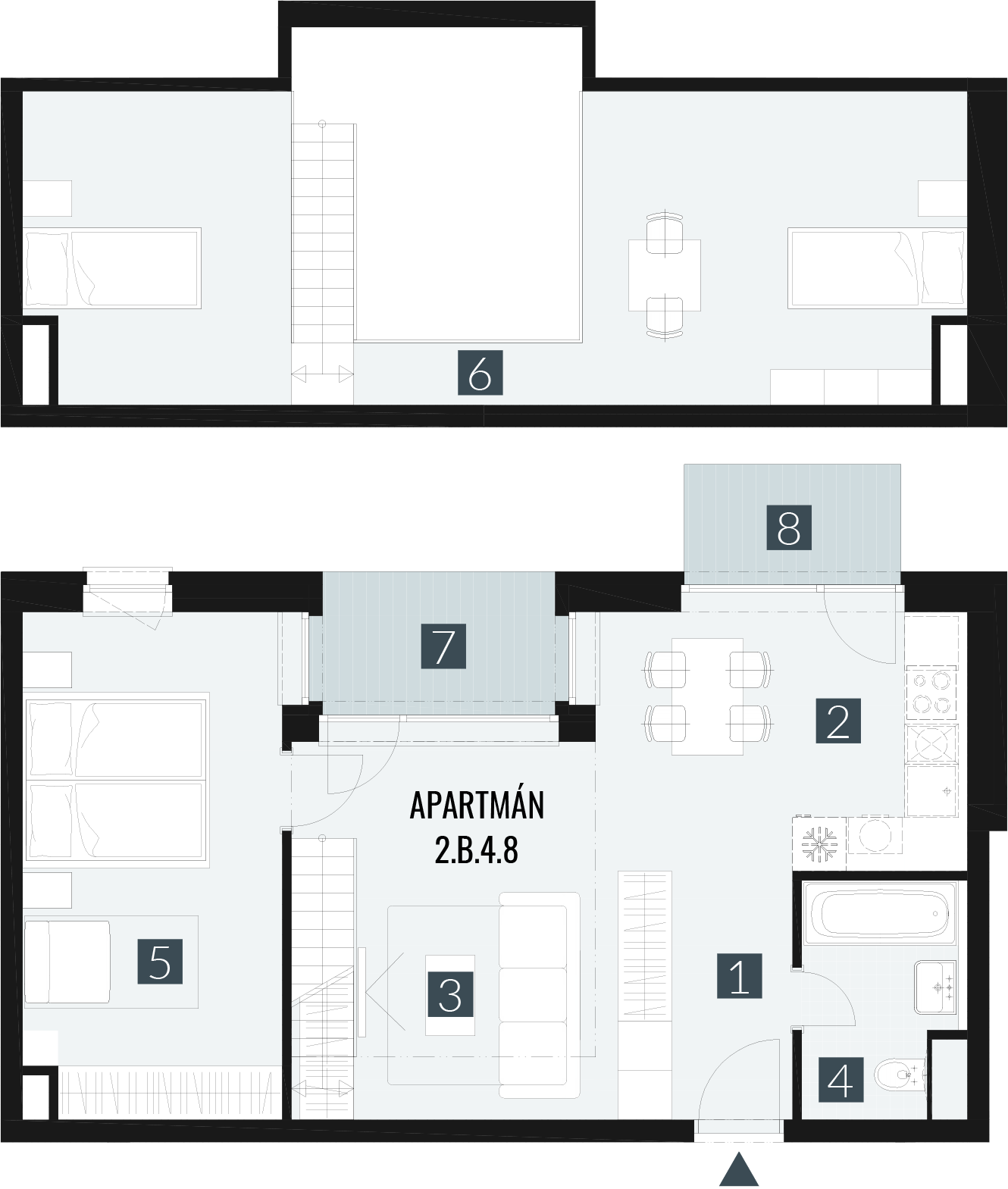 2.B.4.8 2,5izbový+kk
